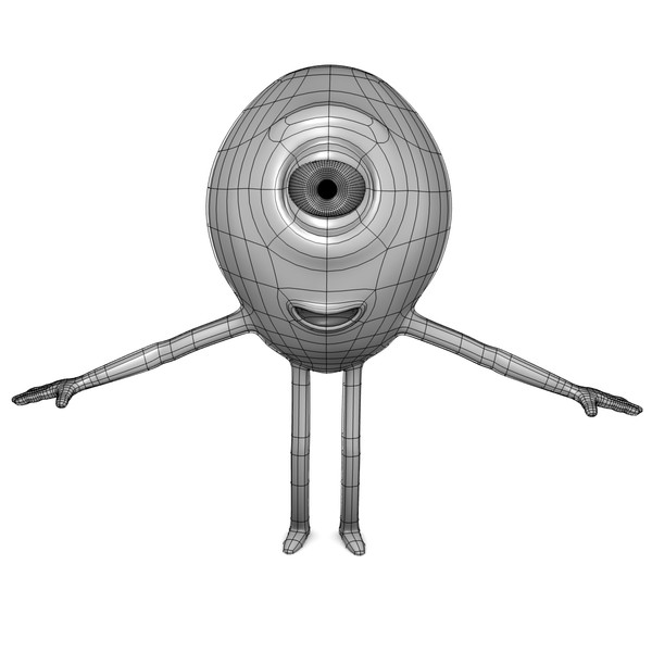 green monster 3d model - Green Monster by abramsdesign
